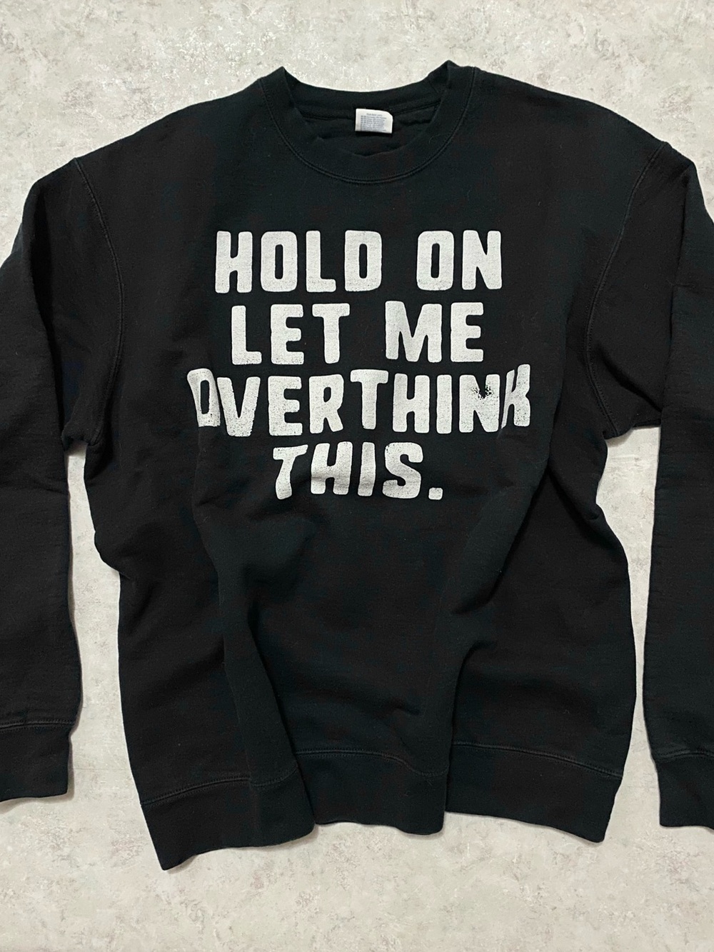 hold on let me overthink this pullover